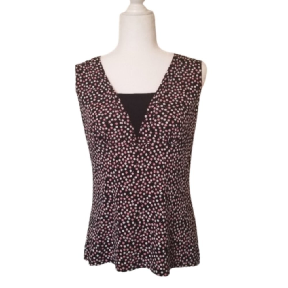 Large, CKW, polka dot, tank top